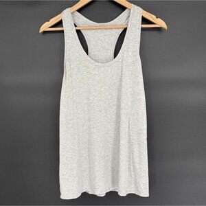 Lululemon Women's Racerback Athletic Tank Top XS Heathered Gray Activewear